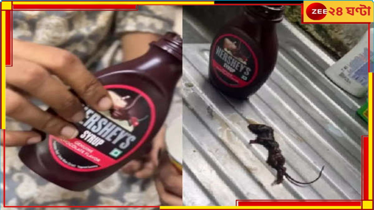 HERSHEY'S Chocolate Syrup: আইসক্রিমে কাটা আঙুল-বিছের পর এবার হার্শেস-এর চকোলেটে মরা ইঁদুর HERSHEY'S Chocolate Syrup: আইসক্রিমে কাটা আঙুল-বিছের পর এবার হার্শেস-এর চকোলেটে মরা ইঁদুর