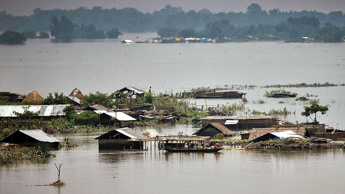 Kajiranga National Park Flood