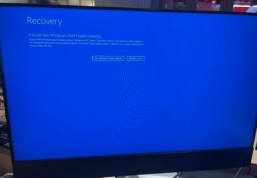 Microsoft Outrage Windows Blue Screen Error