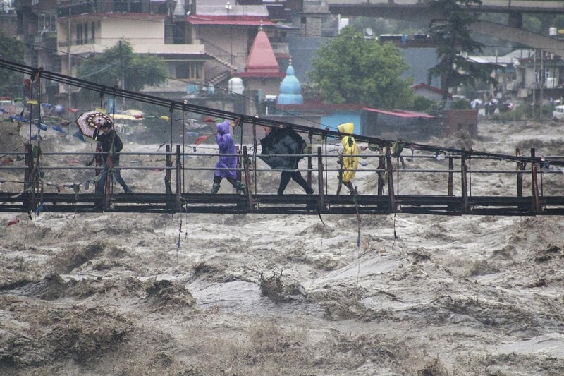 Kedarnath Simla Cloudburst Flash Flood