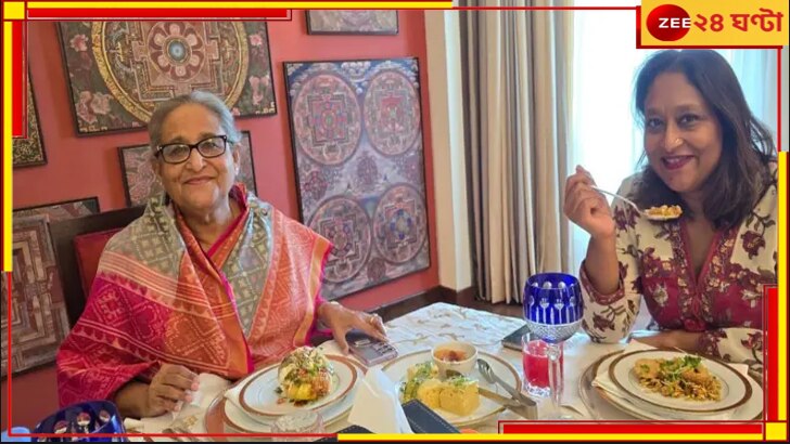 ‘মা’কে জড়িয়ে ধরতে পারছি না’, দিল্লিতে থেকেও শেখ হাসিনার সঙ্গে দেখা হয়নি মেয়ের…
