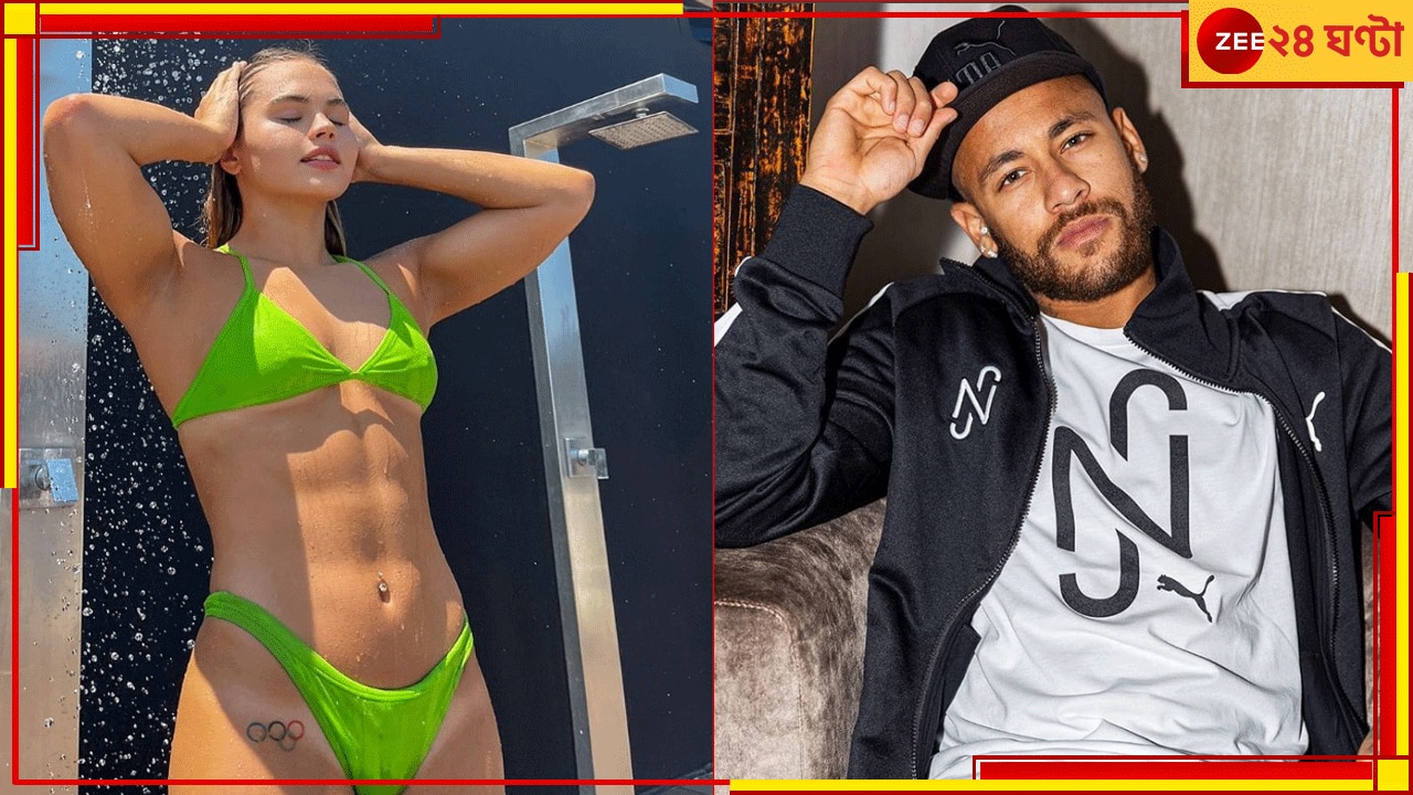 Neymar | Luana Alonso: তাঁর রূপের ছটায় বাকিদের মনঃসংযোগ নষ্ট! &#039;দুষ্টু&#039; নেইমারকে ডোবালেন লাস্যময়ী সাঁতারু