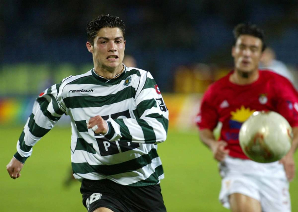 Ronaldo In Sporting Lisbon