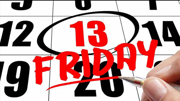 Friday 13 September