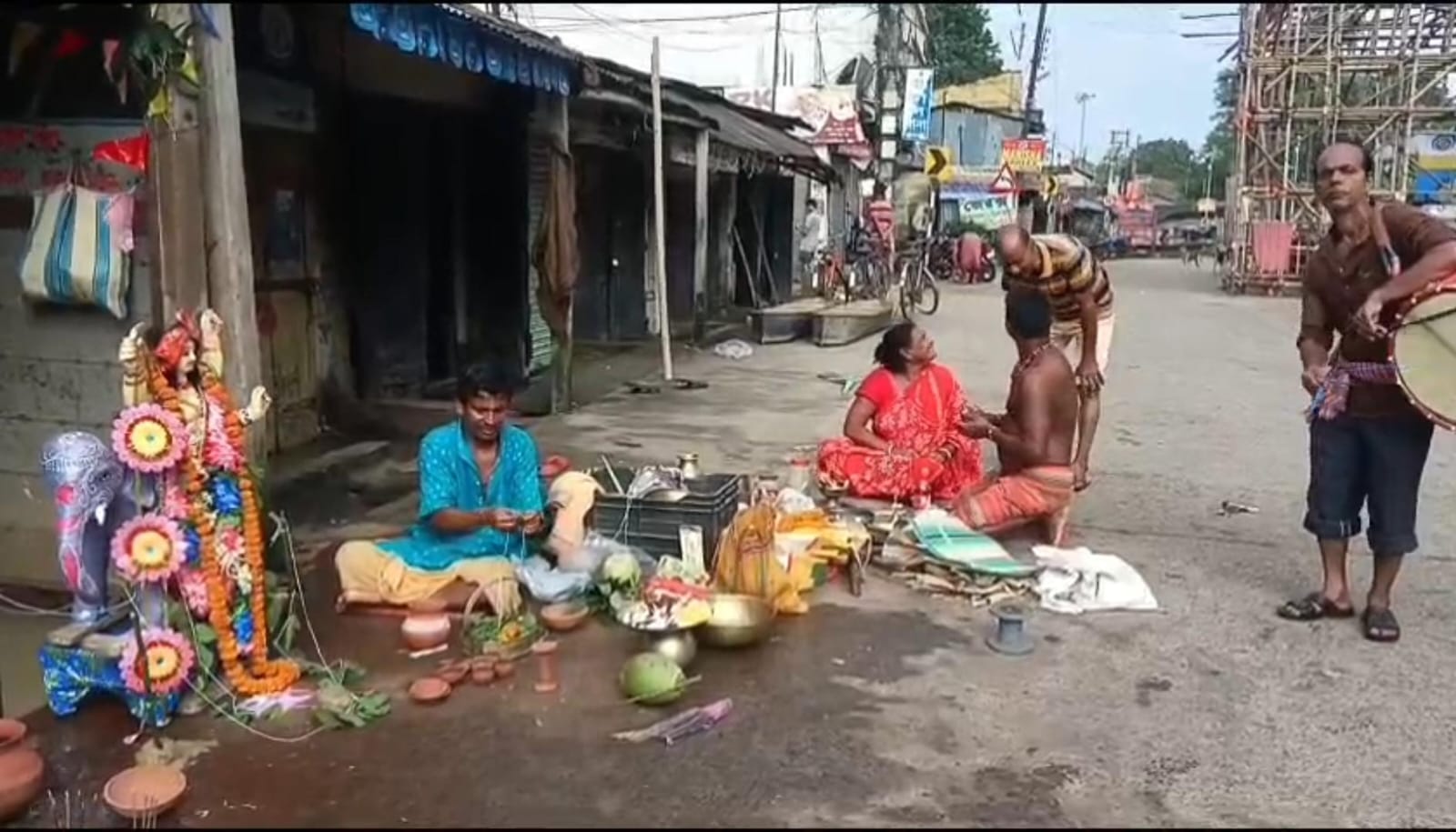 Flooding in Ghatal