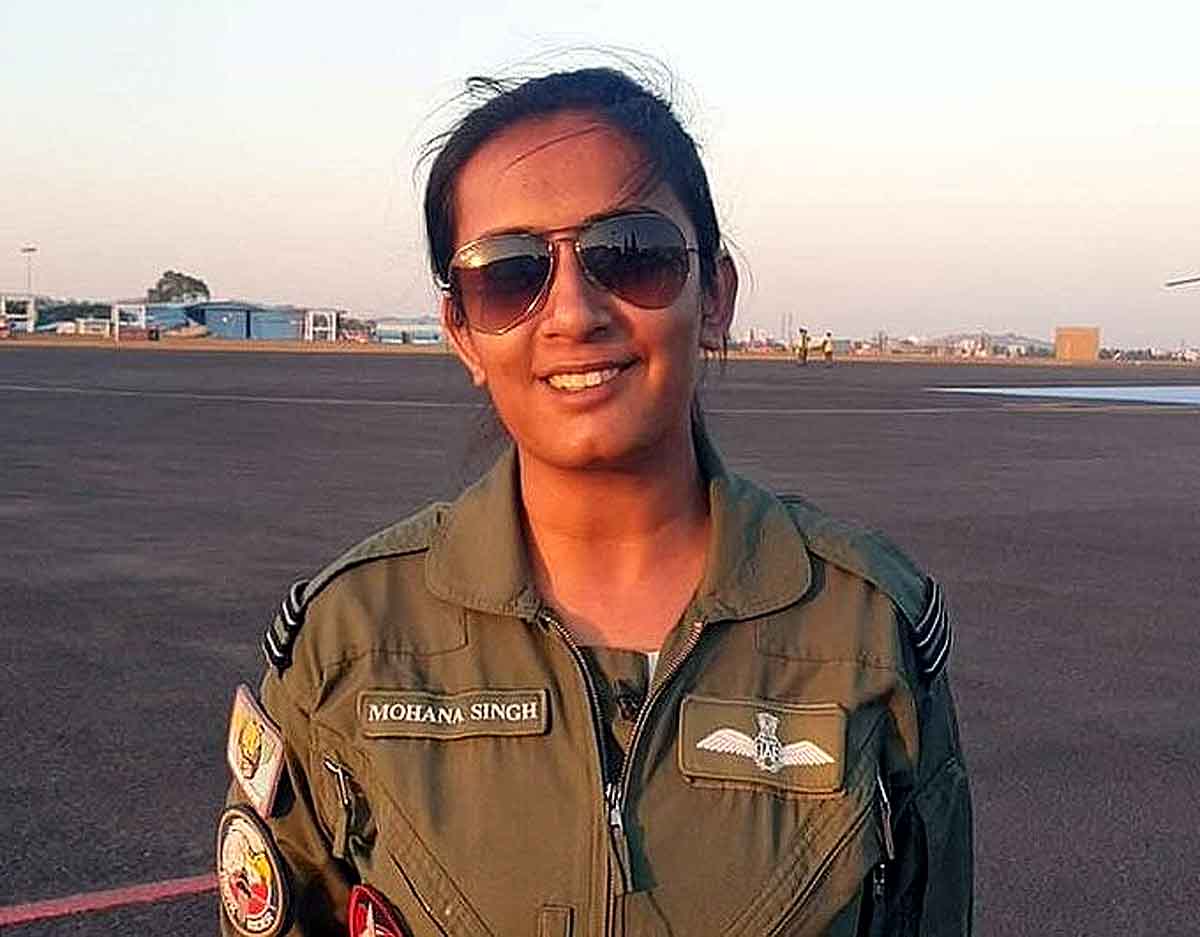 Mohana Singh First Female Tejas Pilot