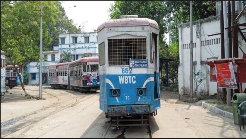 Belgachia Tram Depot