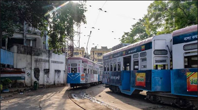 Belgachia Tram Depot