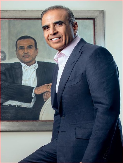 সুনীল মিত্তাল Sunil Mittal and family