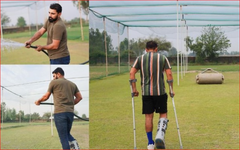 Mohammad Shami On Rehab