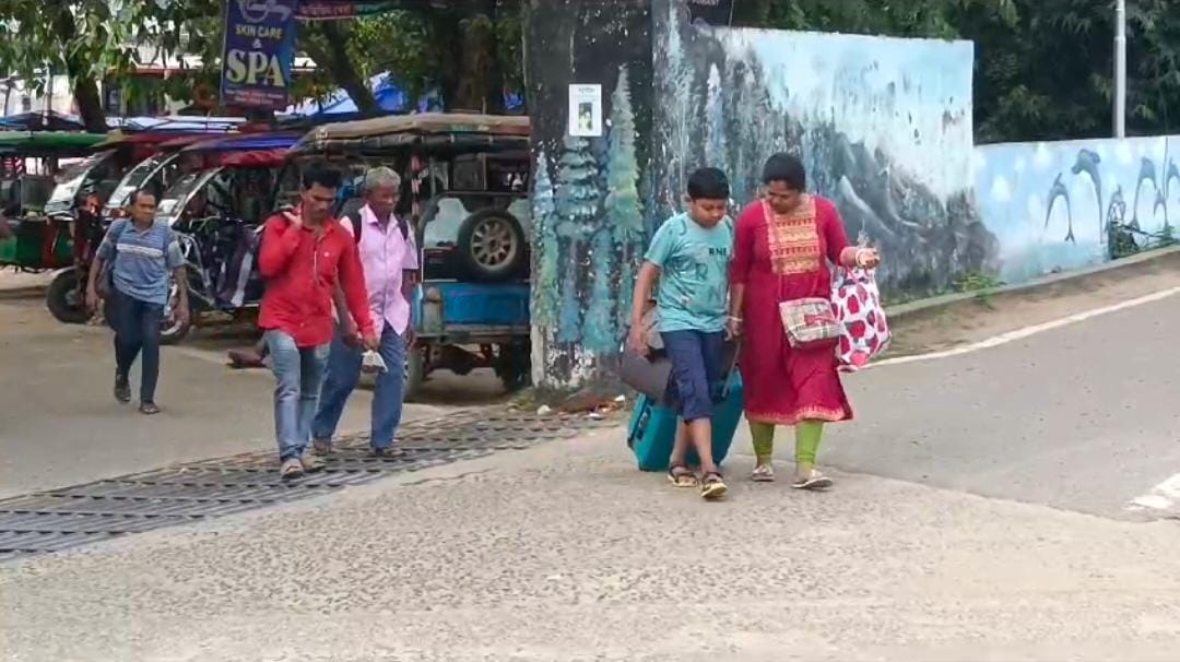 Cyclone Dana impact in Digha