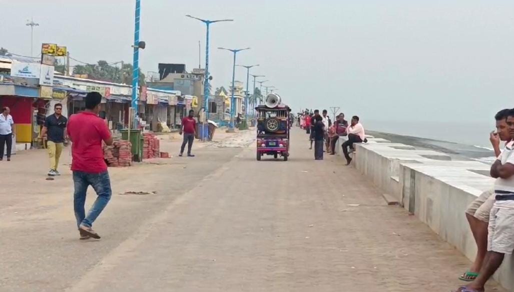 Cyclone Dana impact in Digha