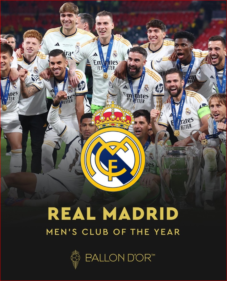 Men's Club of the Year: Real Madrid