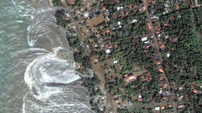 The Tsunami in SriLanka, Kalutara