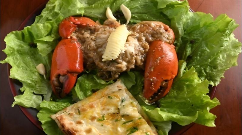 Kerala Butter Garlic Crab