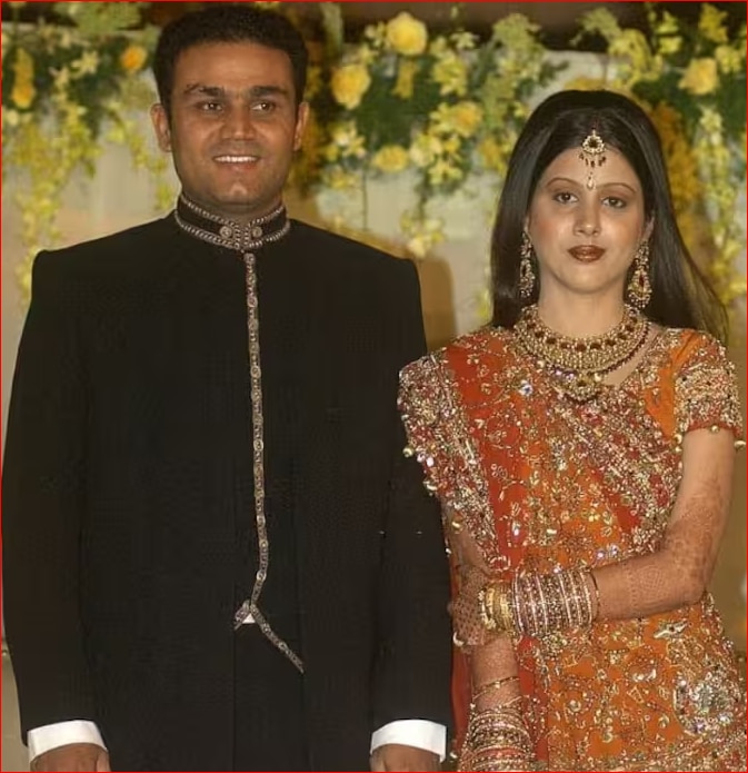 Virender Sehwag proposed to Aarti when he was 21 years of age