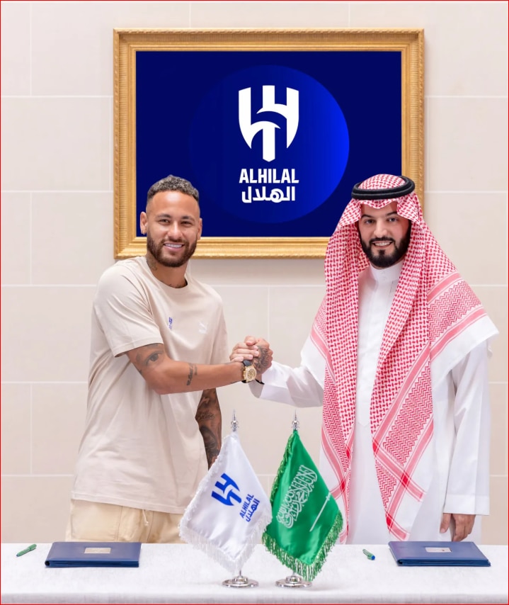 Neymar Joins Al Hilal