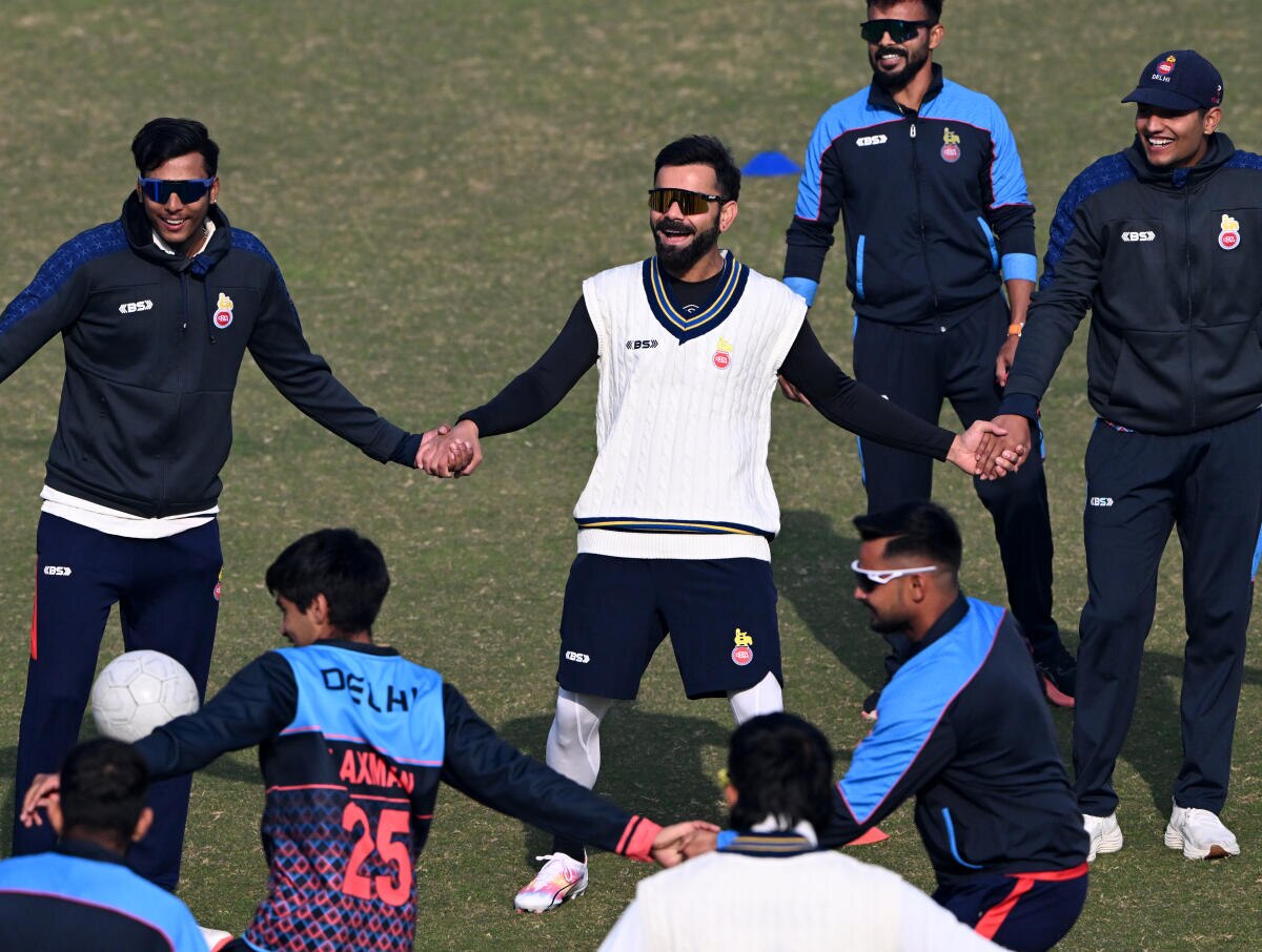 When is Virat Kohli's Delhi vs Railways Ranji Trophy 2024-25 match?