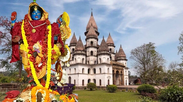 Hanseshwari Kalimandir in Bansberia in Hooghly