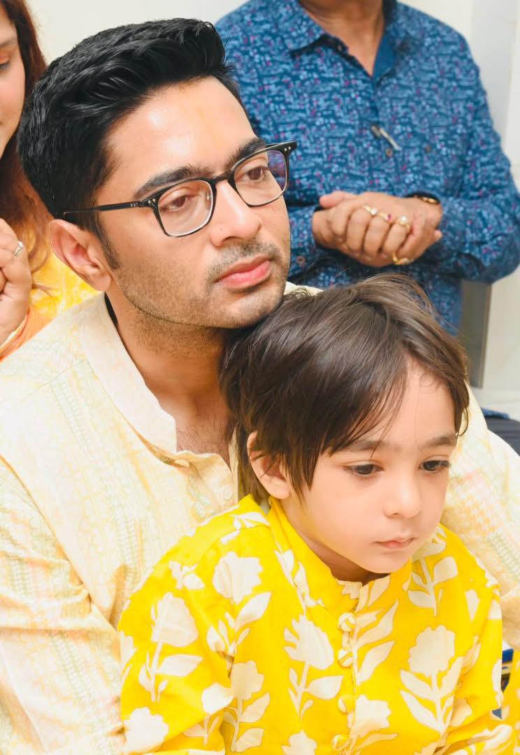 Abhishek Banerjee performs Saraswati Puja