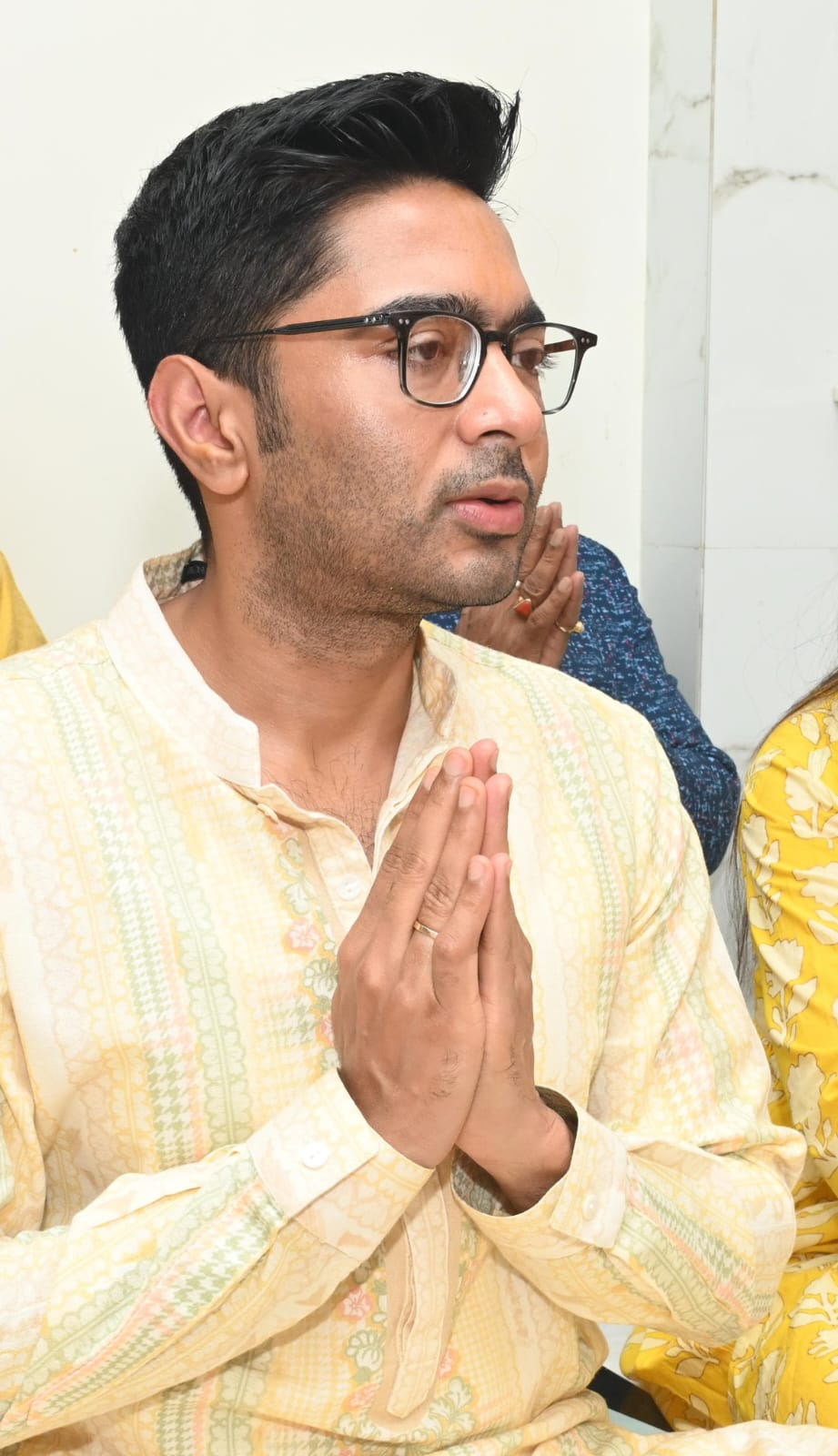 Abhishek Banerjee performs Saraswati Puja