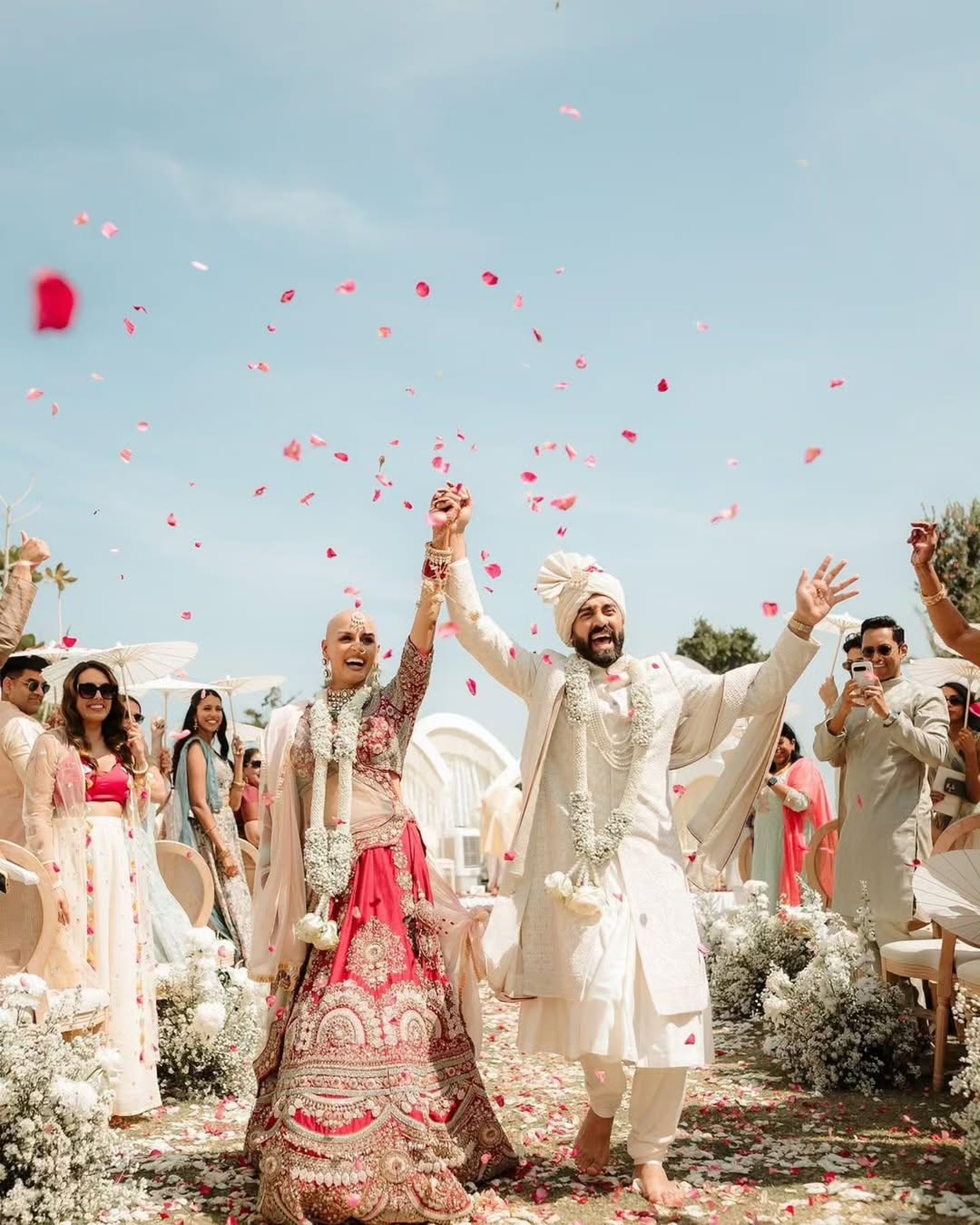 Indian Bald Bride