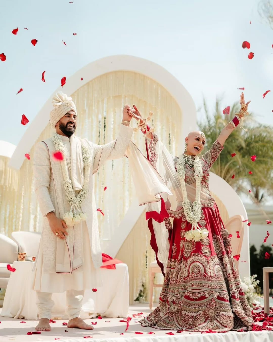 Indian Bald Bride