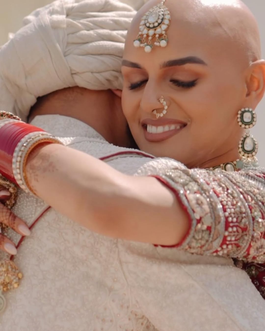 Indian Bald Bride