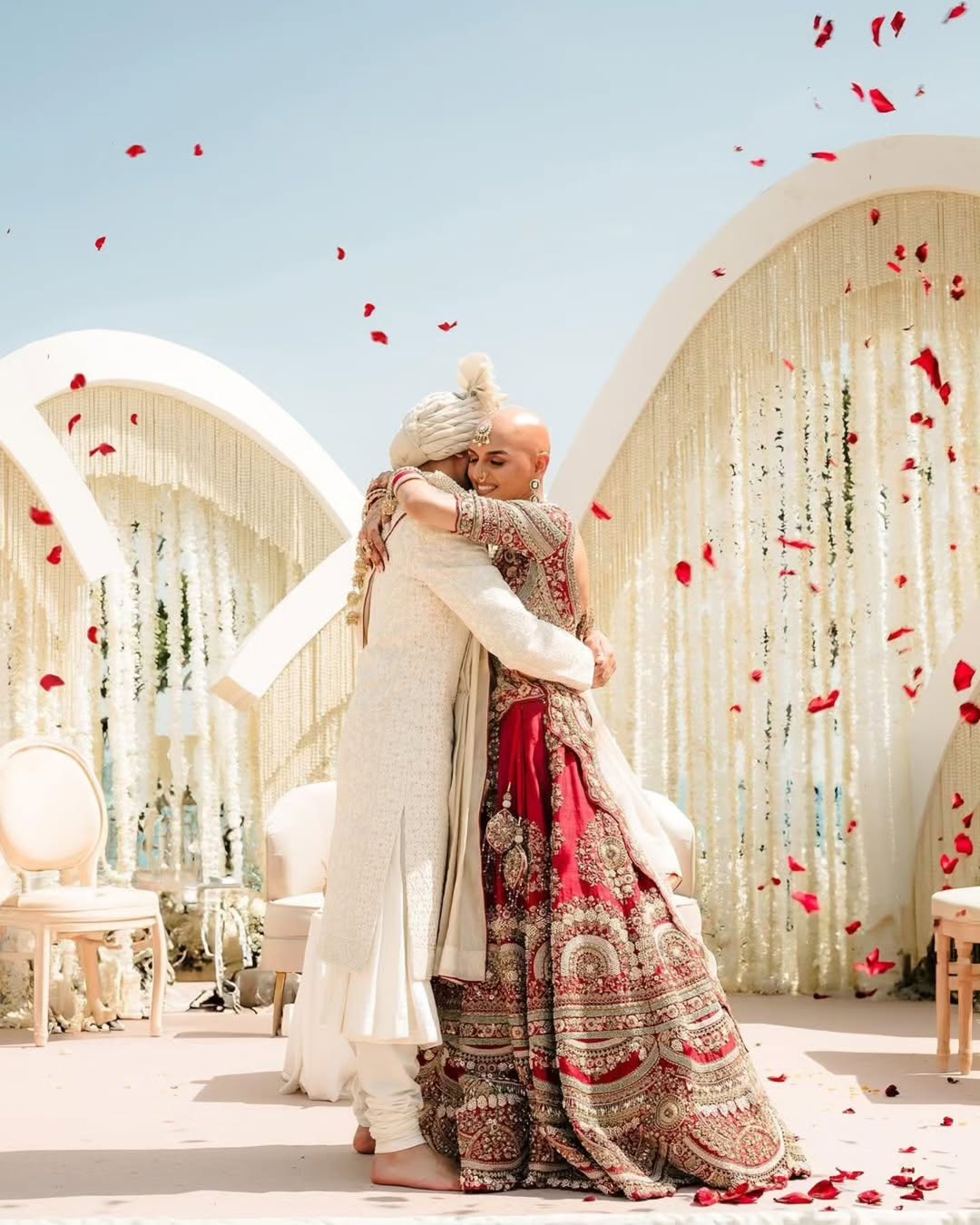 Indian Bald Bride