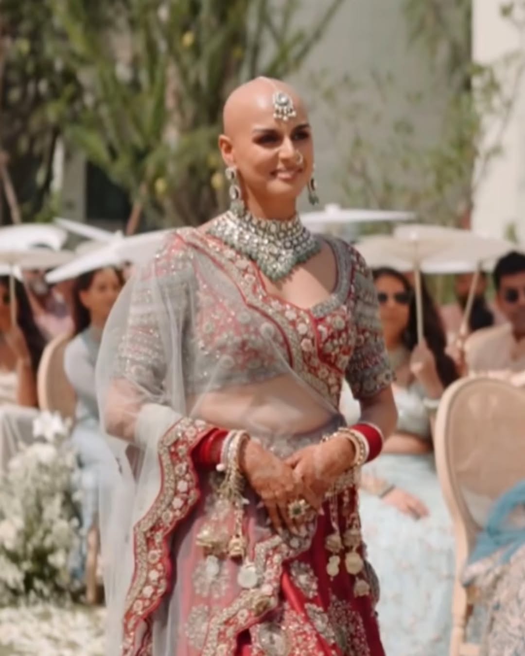 Indian Bald Bride