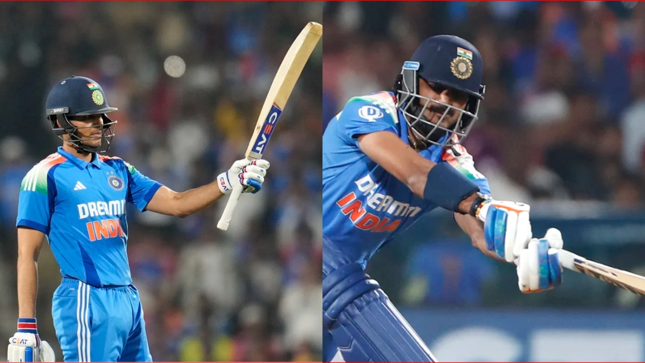 Shubman Gill-Shreyas Iyer-Axar Patel 