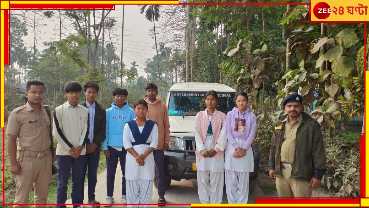 Madhyamik Exam 2025: বুনো হাতি ভেস্তে দেবে মাধ্যমিক? বনের ভিতর দিয়ে ছাত্রদের পরীক্ষাকেন্দ্রে পৌঁছে দিচ্ছে বন দফতর...