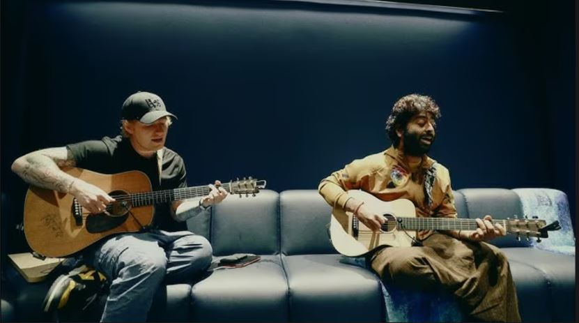 Arijit Singh and Ed Sheeran