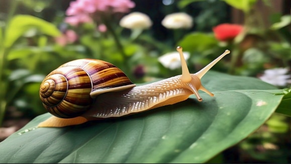 Snails have teeth