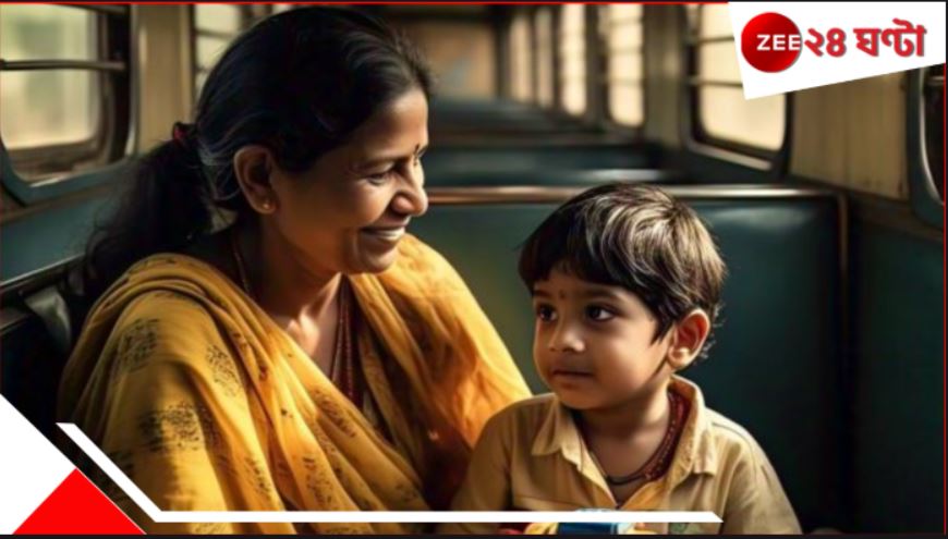 কল্যাণী লোকালে শিশু চোর সন্দেহে আটক মা-ই! Woman and her child detained on suspicion of Child Trafficking in Kalyani local at Barrackpor