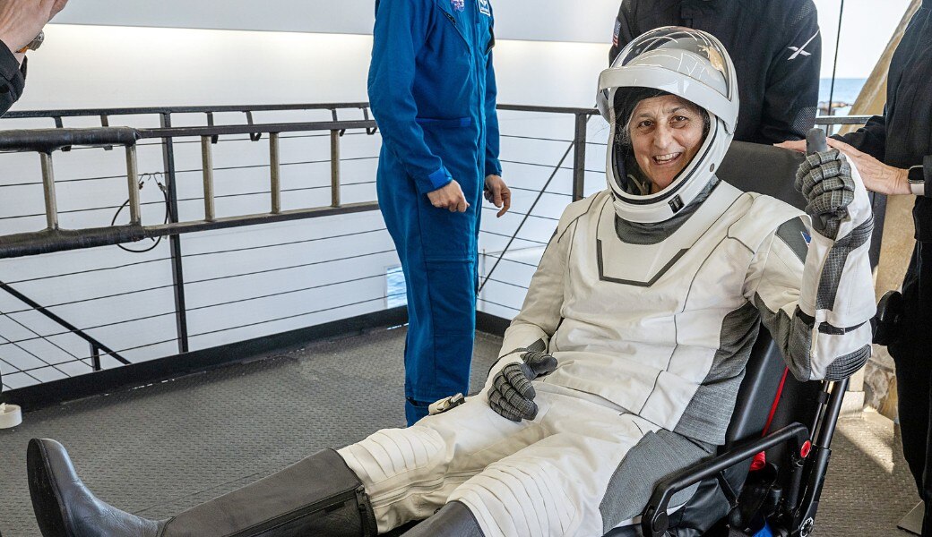 Sunita Williams on how India looks from space