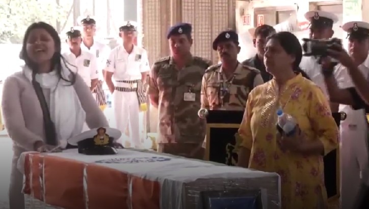 Pahalgam Terror Attack Navy officer Vinay Narwal last journey