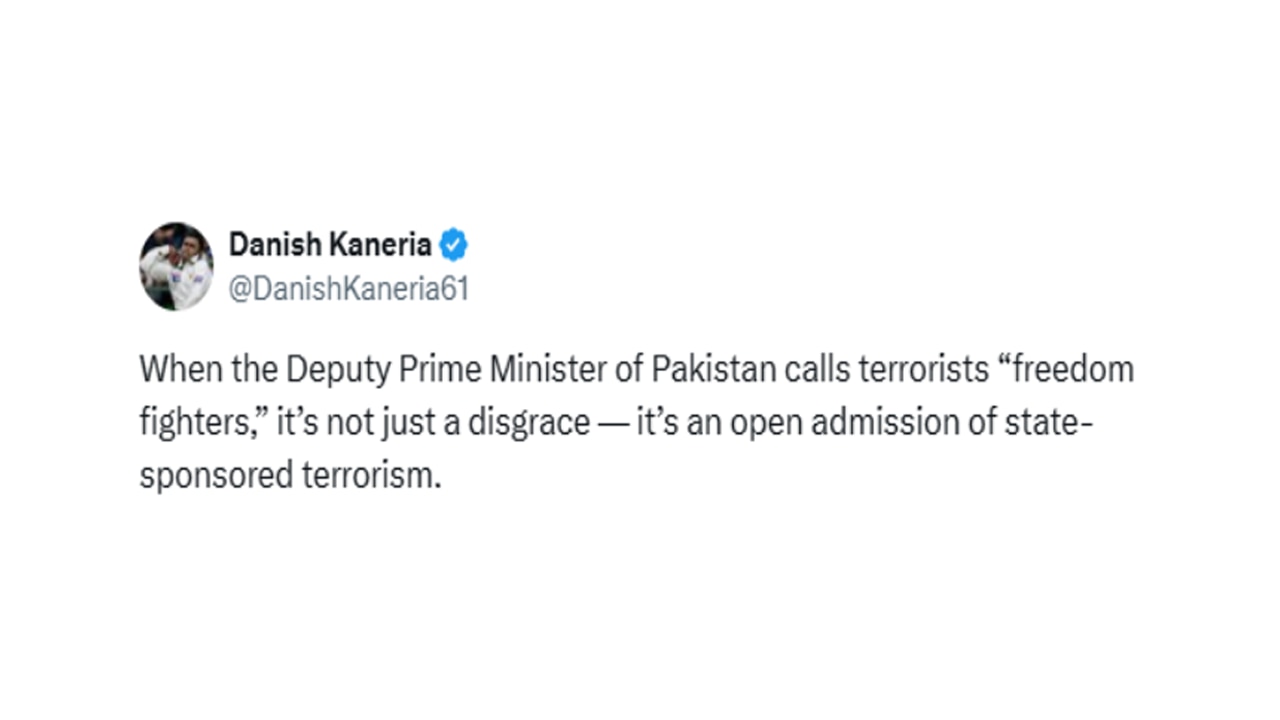 দানিশ কানেরিয়া Danish Kaneria On PAK Deputy PM