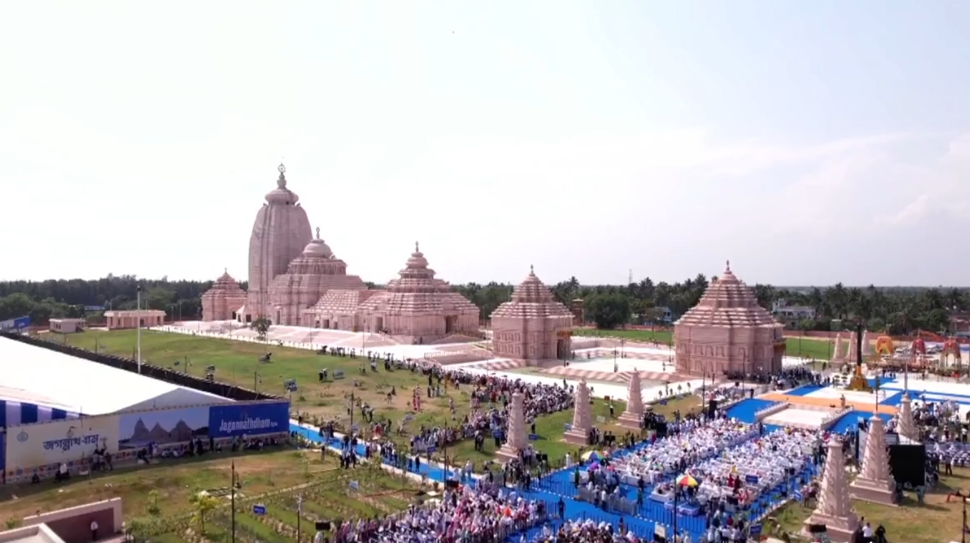 জগন্নাথ মন্দিরের দ্বারোদঘাটন