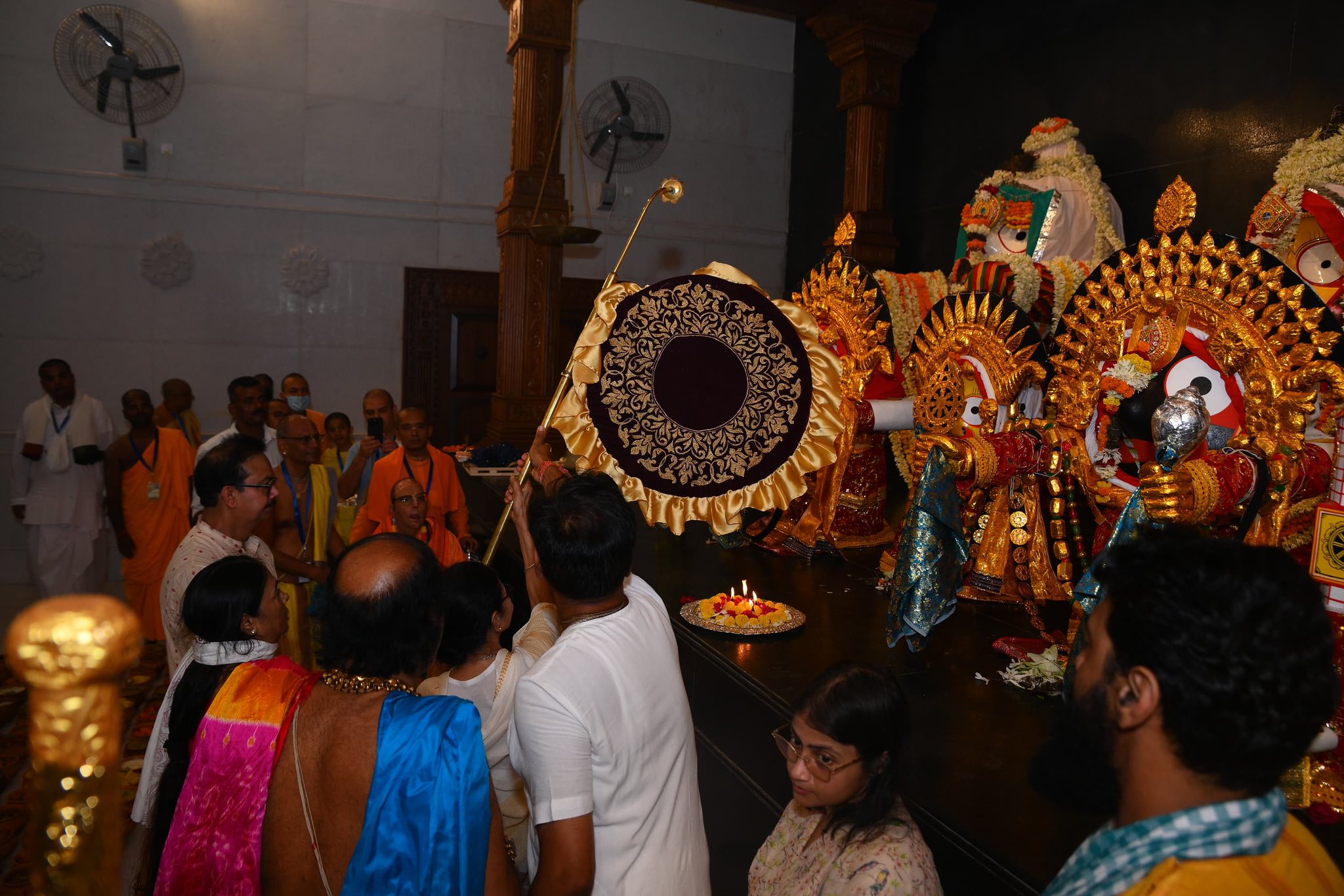 জগন্নাথ মন্দিরের দ্বারোদঘাটন