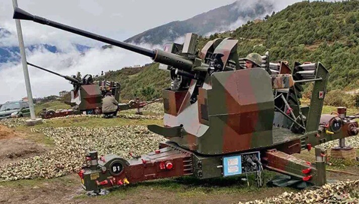 L-70-র বিশেষত্ব Indian Air Defence System L-70, ZSU-23-4, Shilka