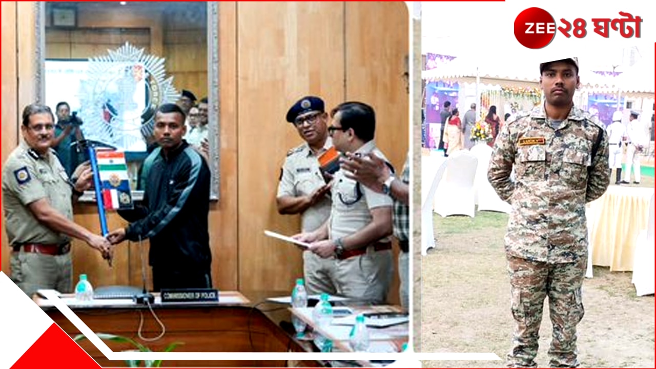 নগরপালের দেহরক্ষী লক্ষ্মী এবার পতাকা ওড়ালেন এভারেস্টে! উচ্ছ্বসিত মমতা…| Kolkata CP bodyguard Laxmikanta Mandal scaled Mt Everast