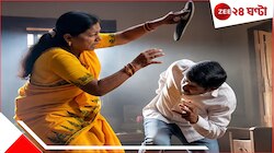 চলন্ত বাইকে বরকে জুতো খুলে পেটাচ্ছেন বউ! যোগীরাজ্যের ঘটনায় তোলপাড় নেটপাড়া...
