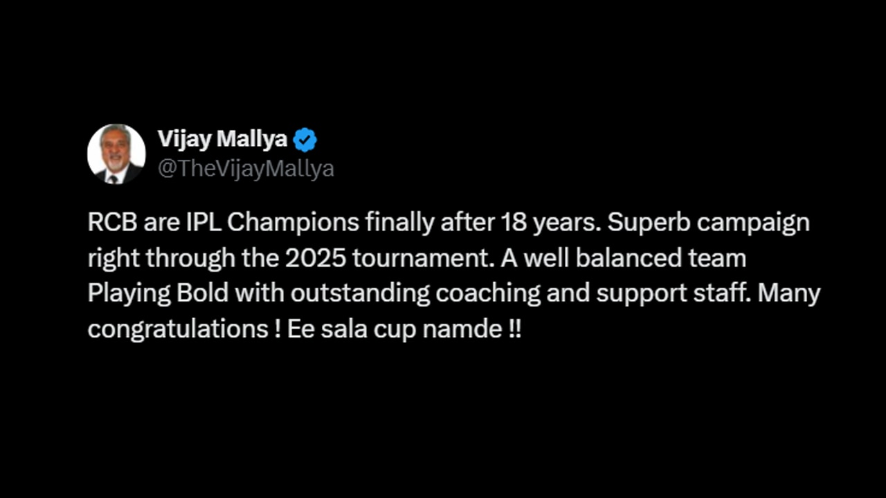 Vijay Mallya On RCB