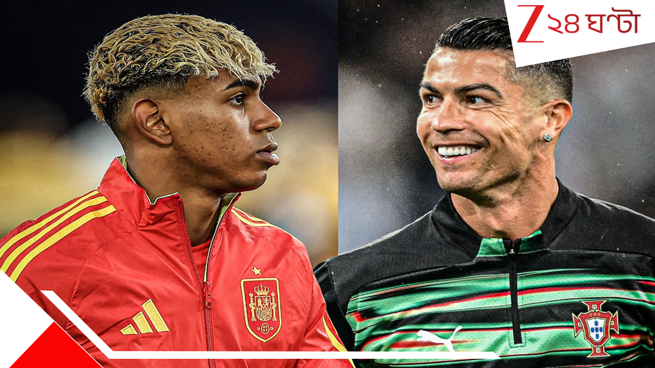 Cristiano Ronaldo Defends Lamine Yamal: 'ও বাচ্চা ছেলে, একা ছেড়ে দিন'! ইয়ামালে মোহিত রোনাল্ডোর বিরাট ভবিষ্যদ্বাণী... Cristiano Ronaldo Defends Lamine Yamal: 'ও বাচ্চা ছেলে, একা ছেড়ে দিন'! ইয়ামালে মোহিত রোনাল্ডোর বিরাট ভবিষ্যদ্বাণী...