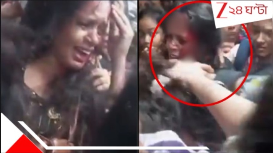 Watch Mumbai local train fighting: WATCH | জায়গা নিয়ে চুলোচুলি... ২ মহিলার কিল-চড়-ঘুষি, ফাটল মাথা! লেডিস স্পেশালে রক্তারক্তি কাণ্ড!