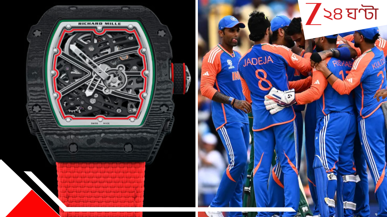 Hardik Pandya Watch: অভাবে দু'বেলা ম্যাগি খেয়েছেন, আজ বিশ্বকাপজয়ীর হাতে টাইটেনিয়ামের ঘড়ি, দাম ₹৩৩৭০০০০০! Hardik Pandya Watch: অভাবে দু'বেলা ম্যাগি খেয়েছেন, আজ বিশ্বকাপজয়ীর হাতে টাইটেনিয়ামের ঘড়ি, দাম ₹৩৩৭০০০০০!