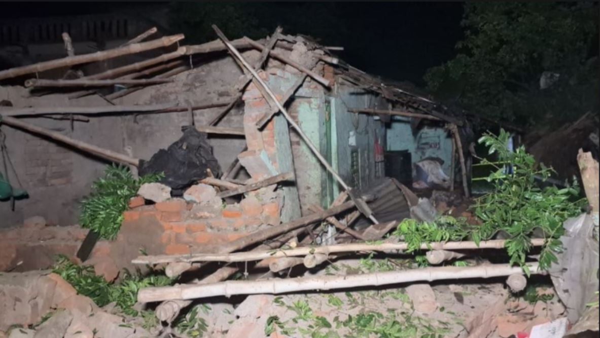 কাটোয়ায় বিস্ফোরণ