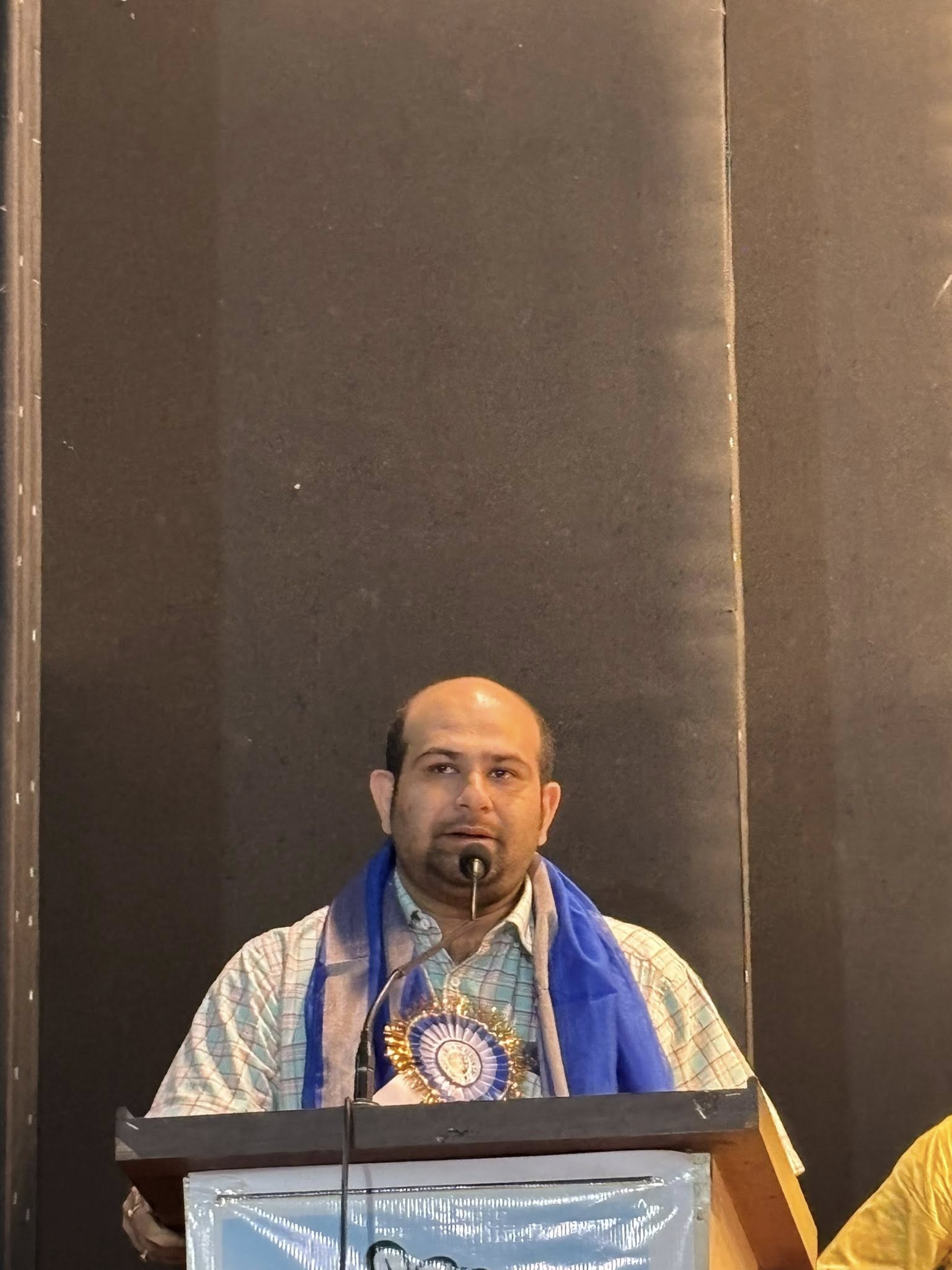 Sarthak Banerjee on Manojit Mishra