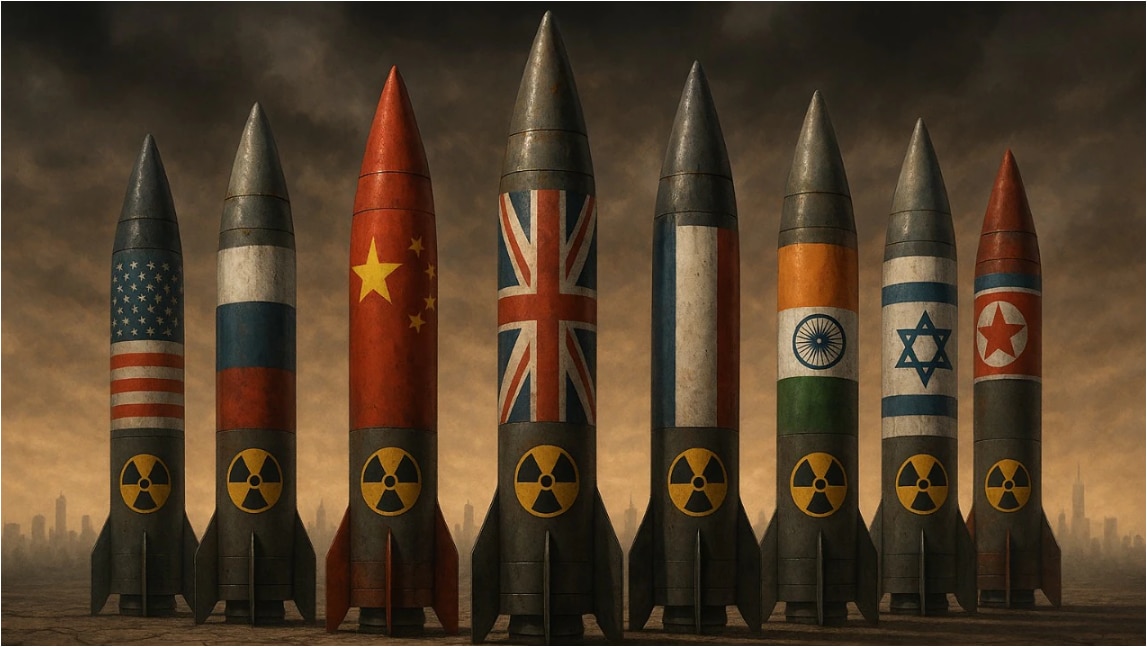 Top 9 Nuclear Armed Nations In 2025